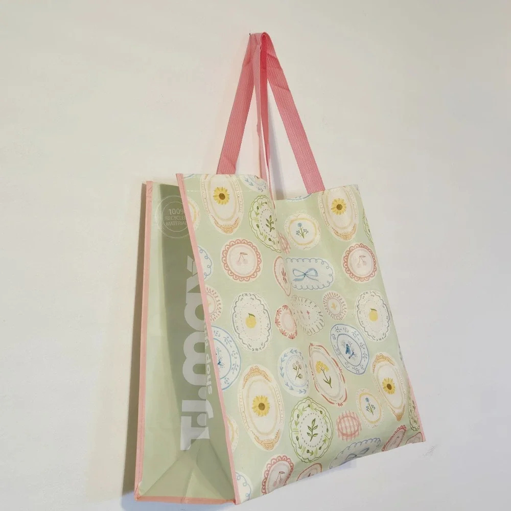 Flowers Floral Plates Ceramic Molds Mold Wall Decor Design Gift Bag TJMaxx